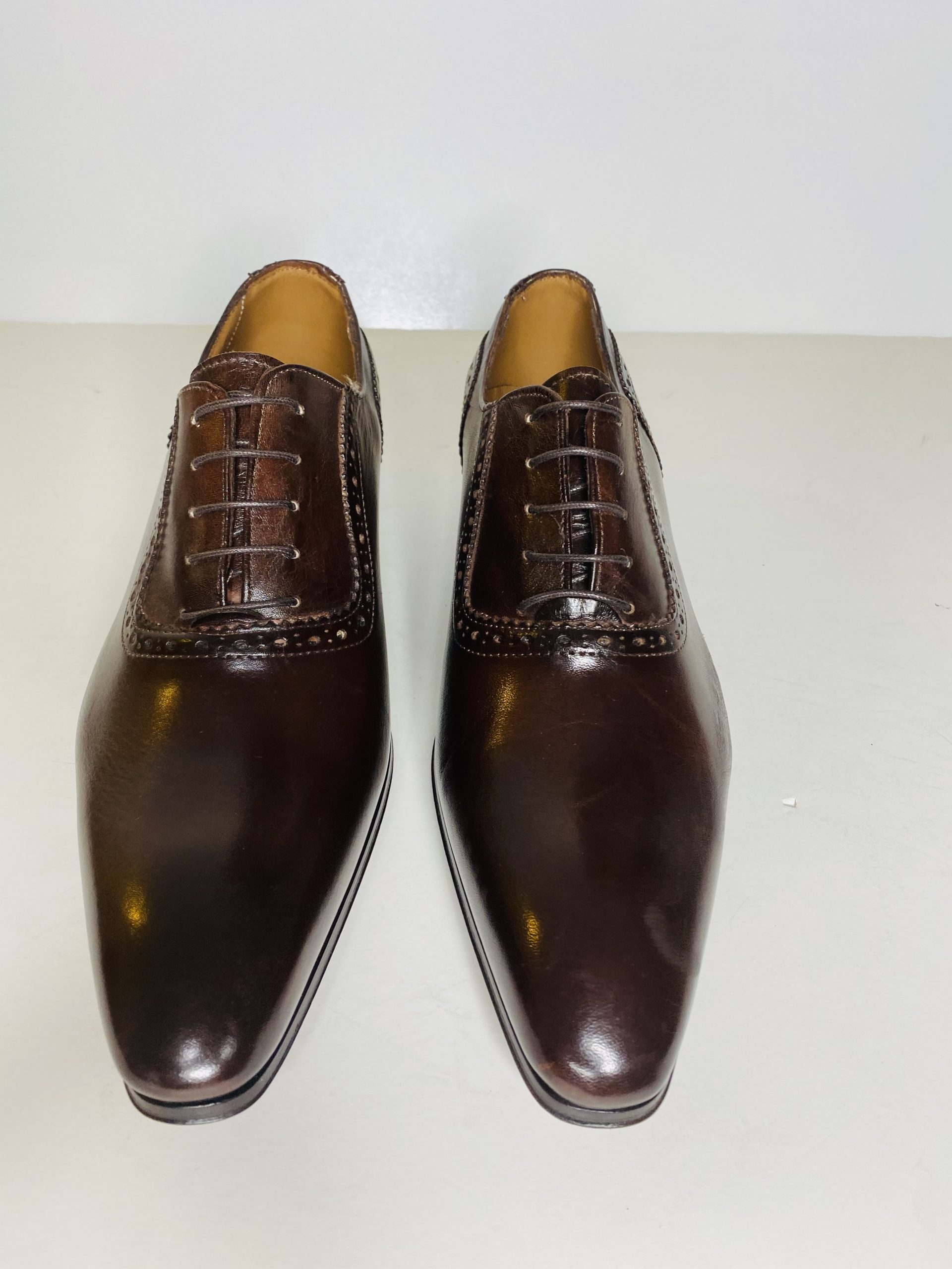 Dark Brown Color Italian Dress Shoes - Image 2