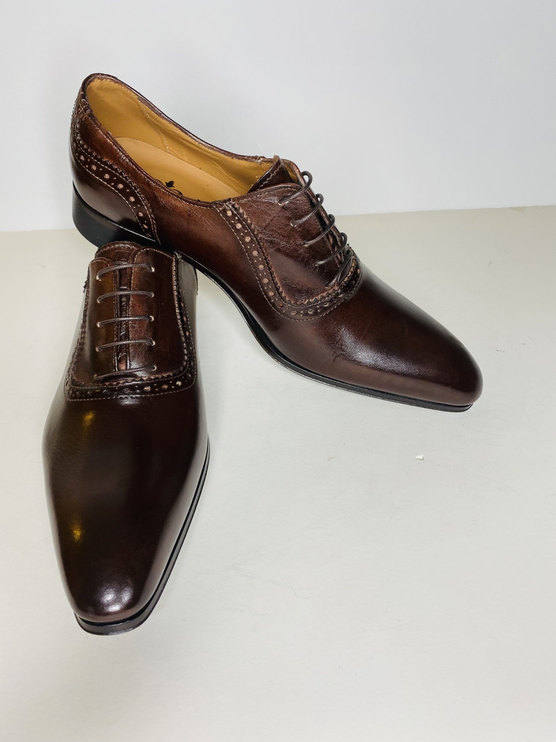 Dark Brown Color Italian Dress Shoes