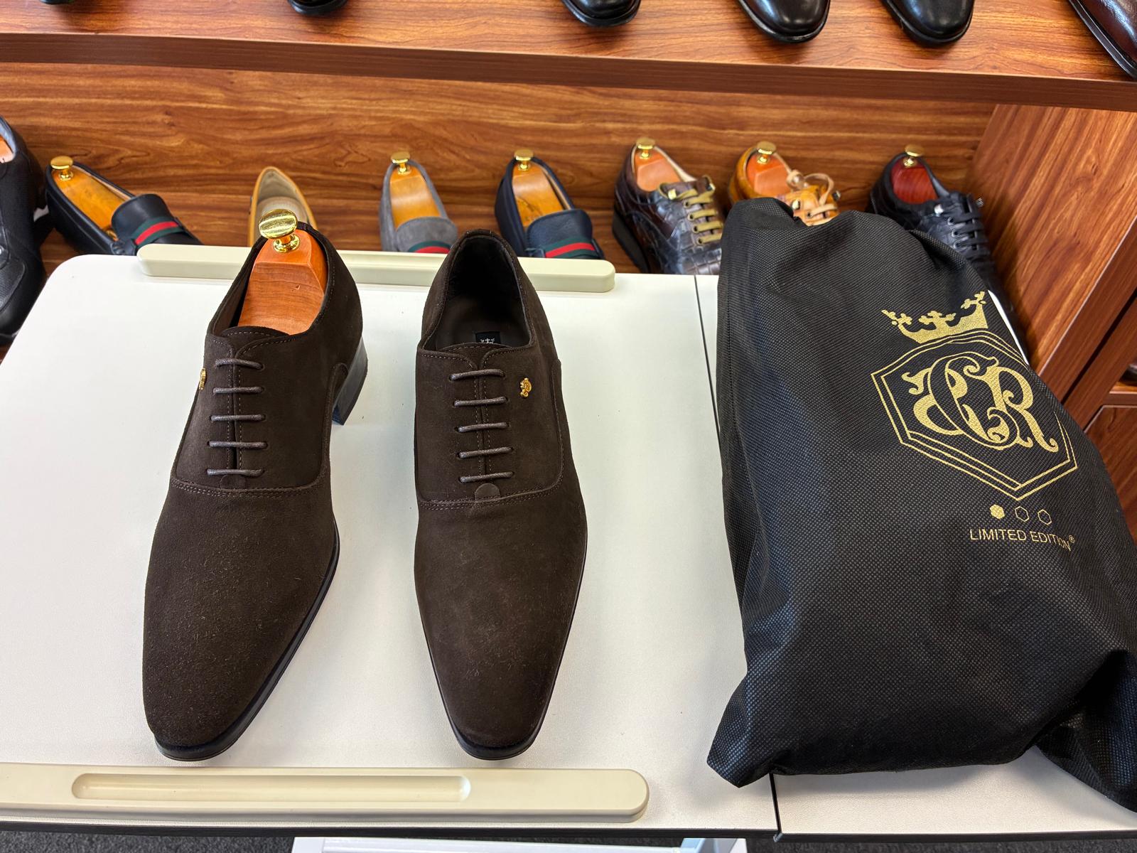 The Heritage Crest Suede Oxford - Image 4