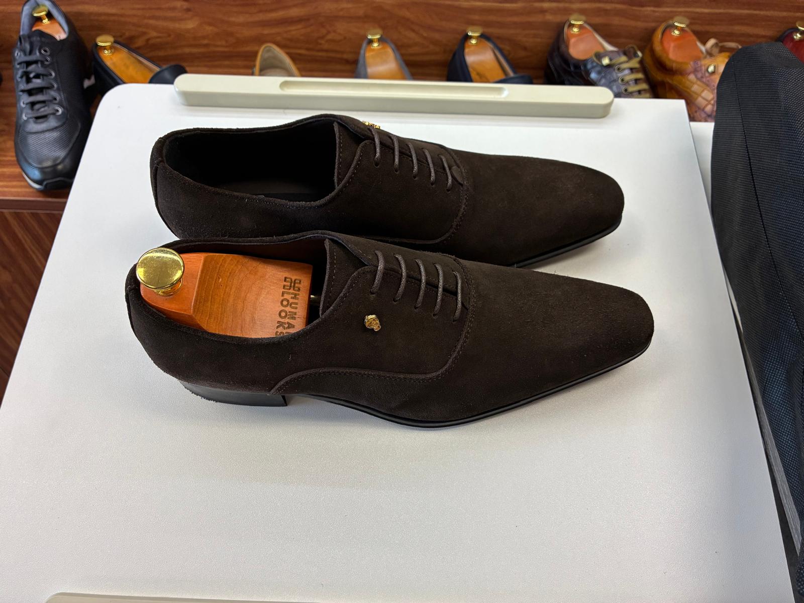 The Heritage Crest Suede Oxford - Image 3