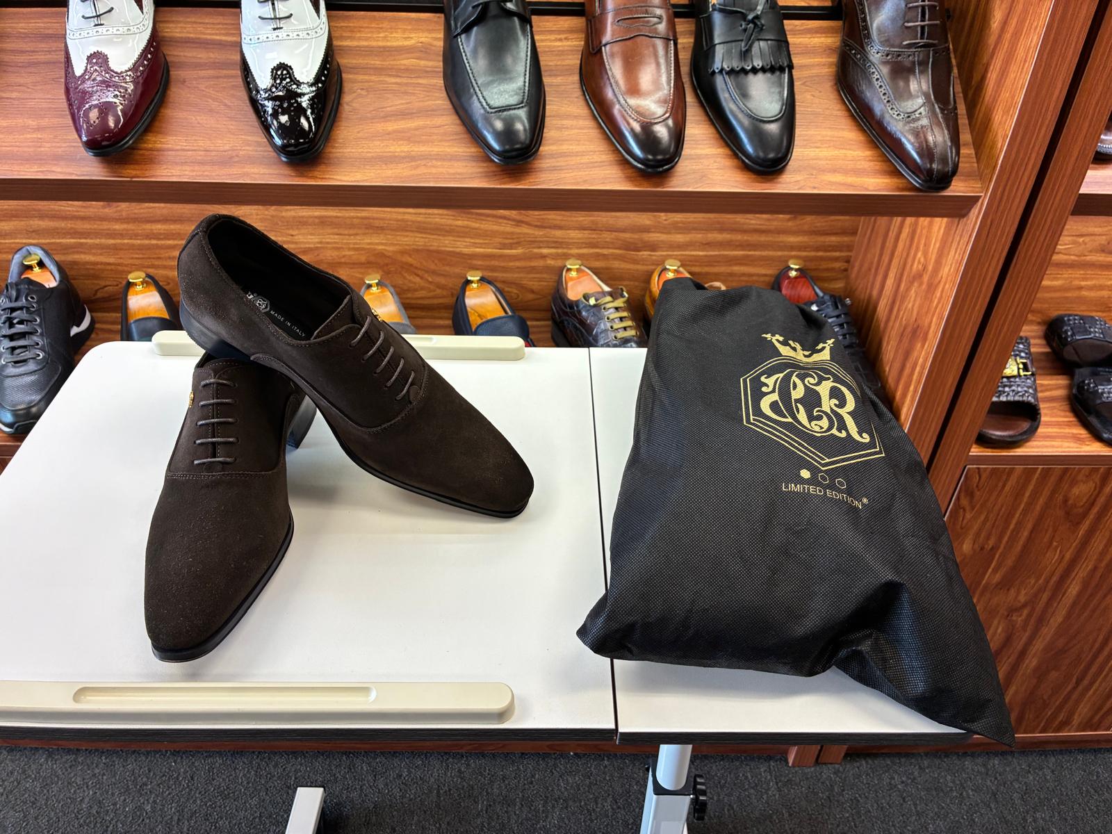 The Heritage Crest Suede Oxford - Image 6