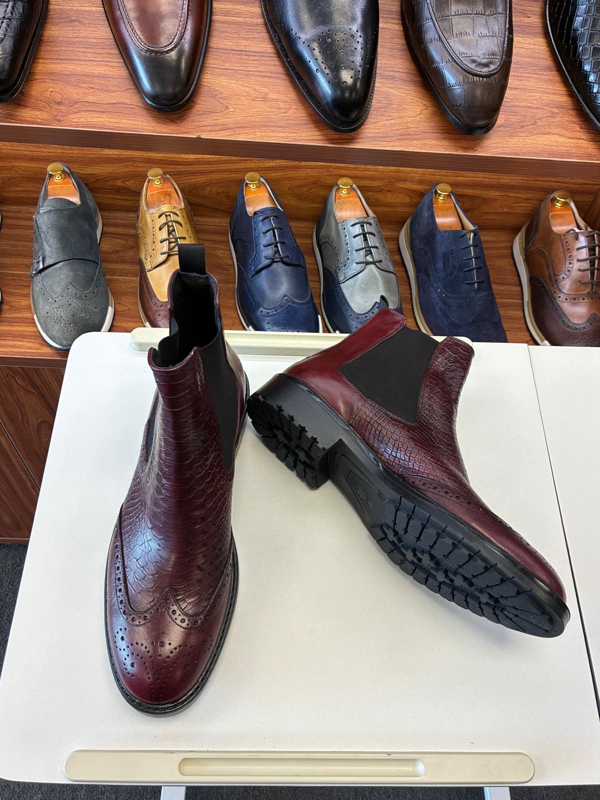 The Crimson Scale Chelsea Boot - Image 3