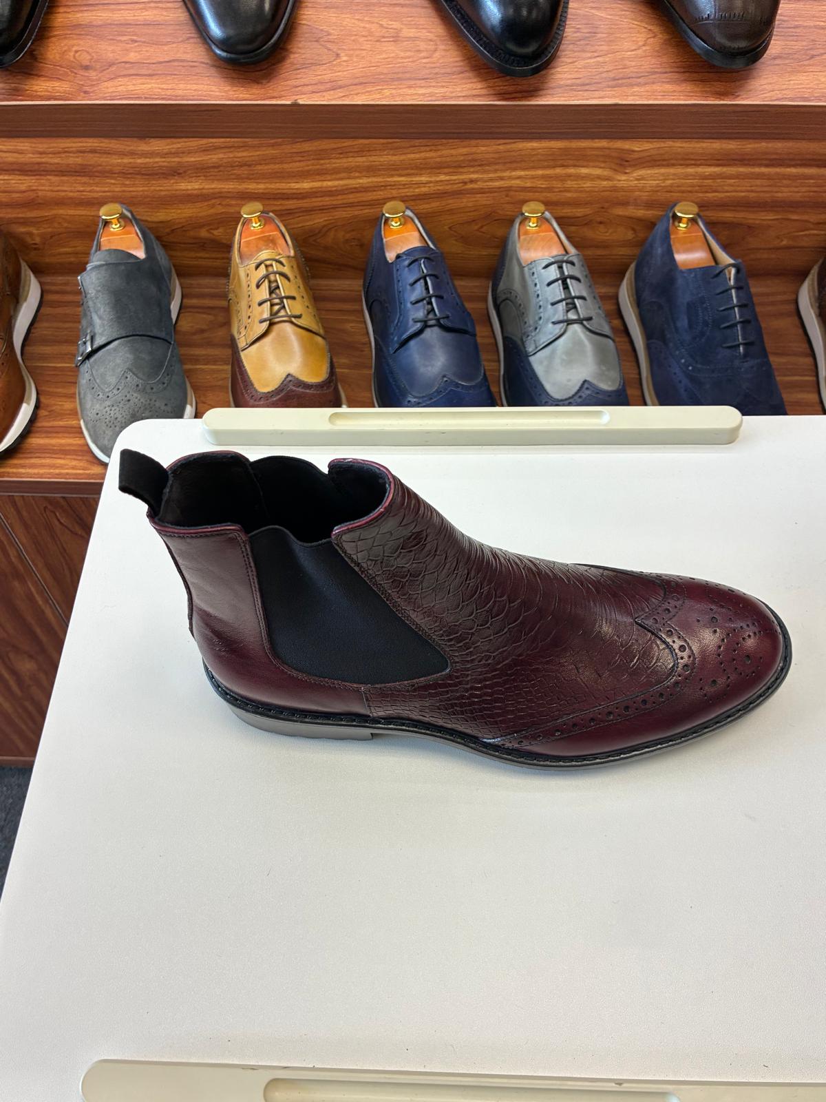 The Crimson Scale Chelsea Boot - Image 2
