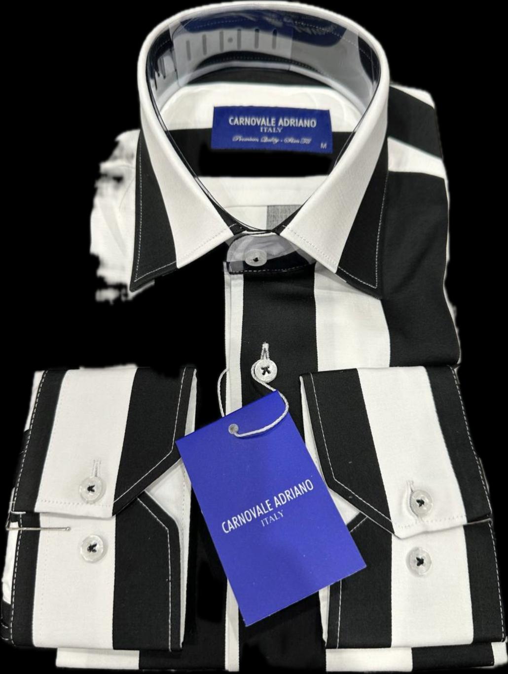 The Carnovale Adriano Monochrome Stripe