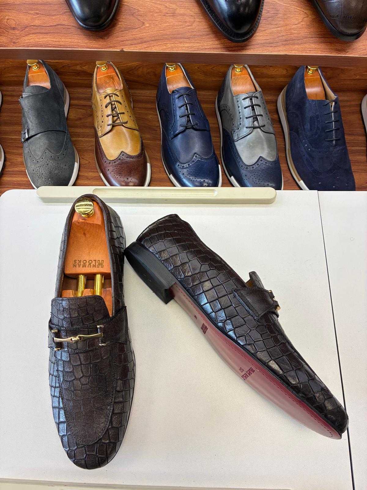 Executive Espresso Bit Loafer