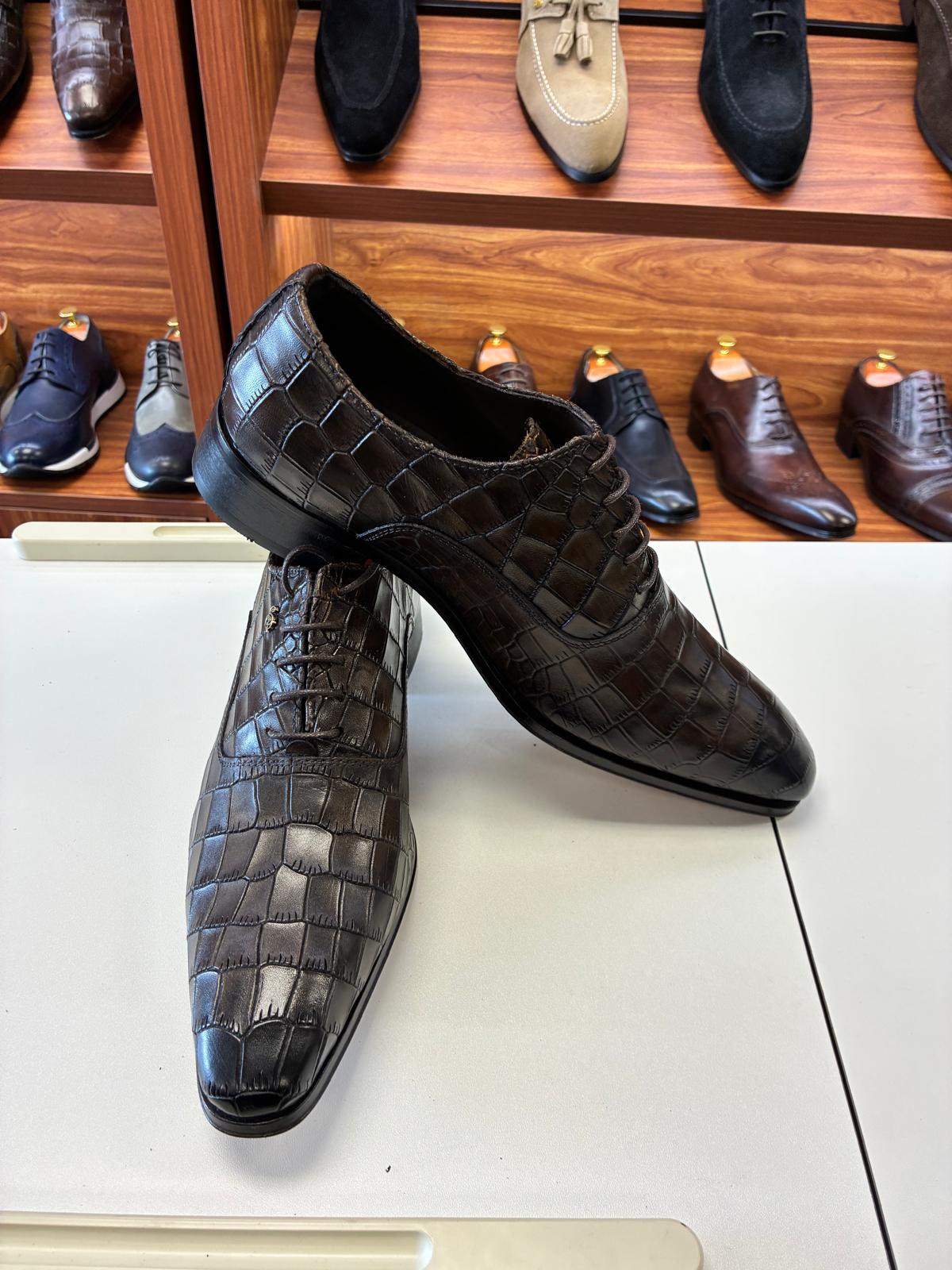 Imperial Croc Oxford - Image 5