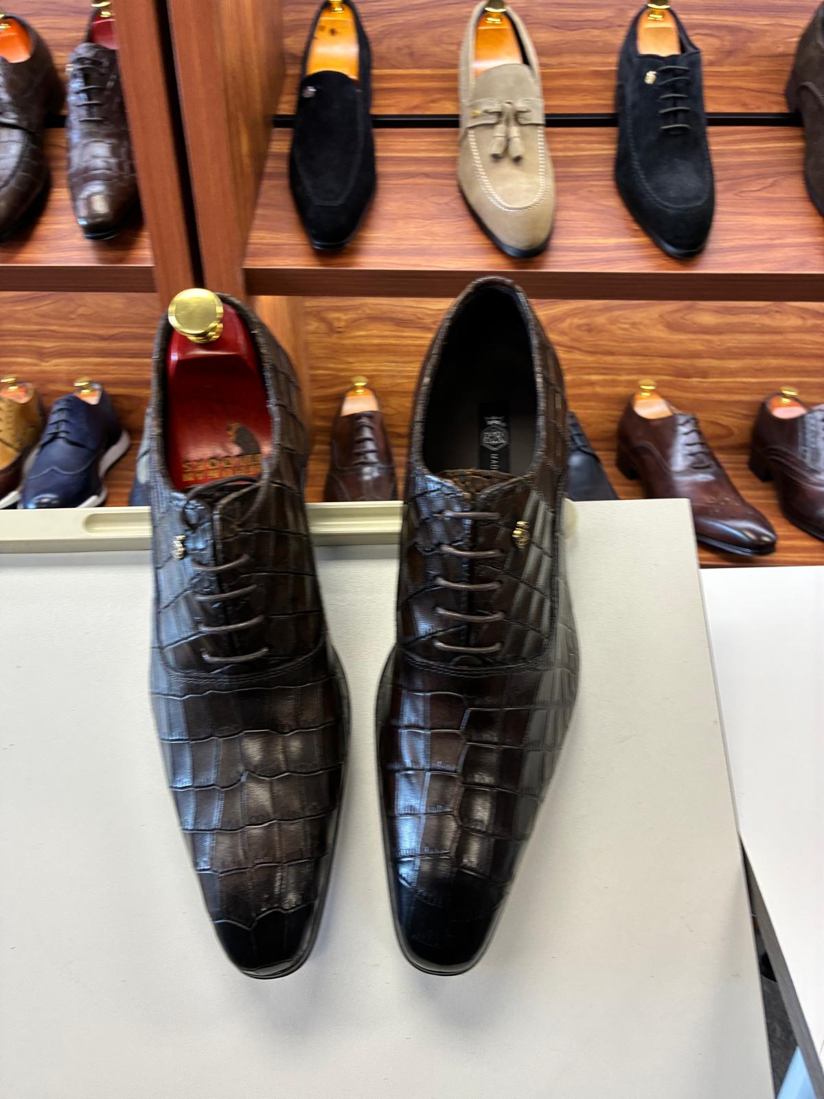 Imperial Croc Oxford - Image 4