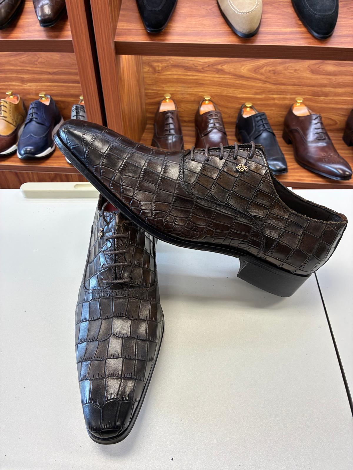 Imperial Croc Oxford - Image 2