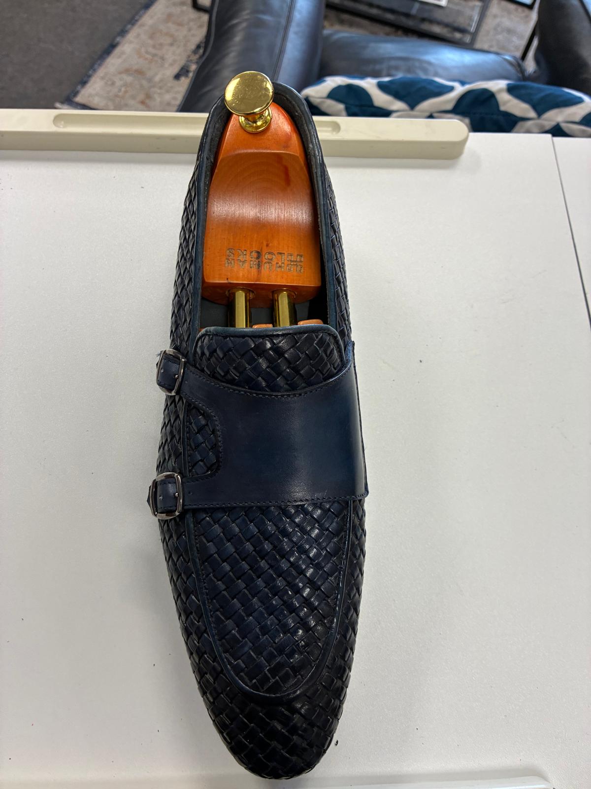 Midnight Weave Monk Loafer