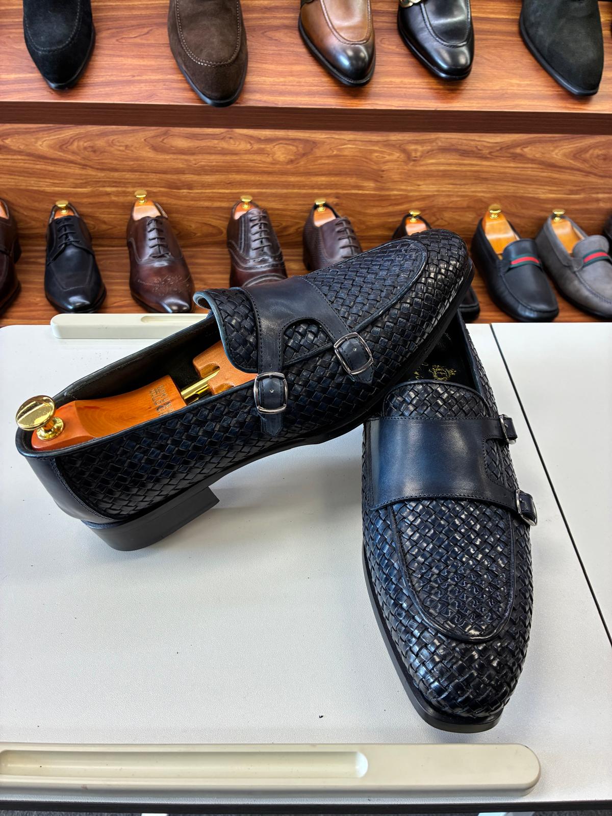 Midnight Weave Monk Loafer - Image 2