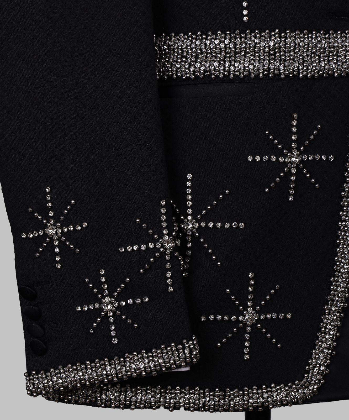 Celestial Spark Rhinestone-Embellished Tuxedo Set - Image 2